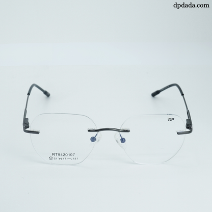 DP DADA.COM Rimless Spectacle Silver RT9420107