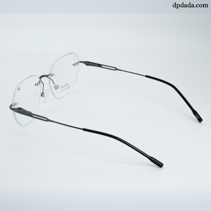 DP DADA.COM Rimless Spectacle Silver RT9420107