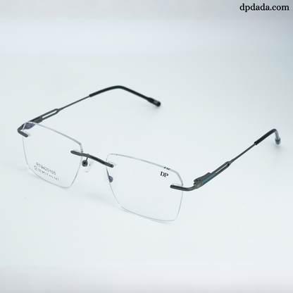 DP DADA.COM Rimless Spectacle Silver RT9420105