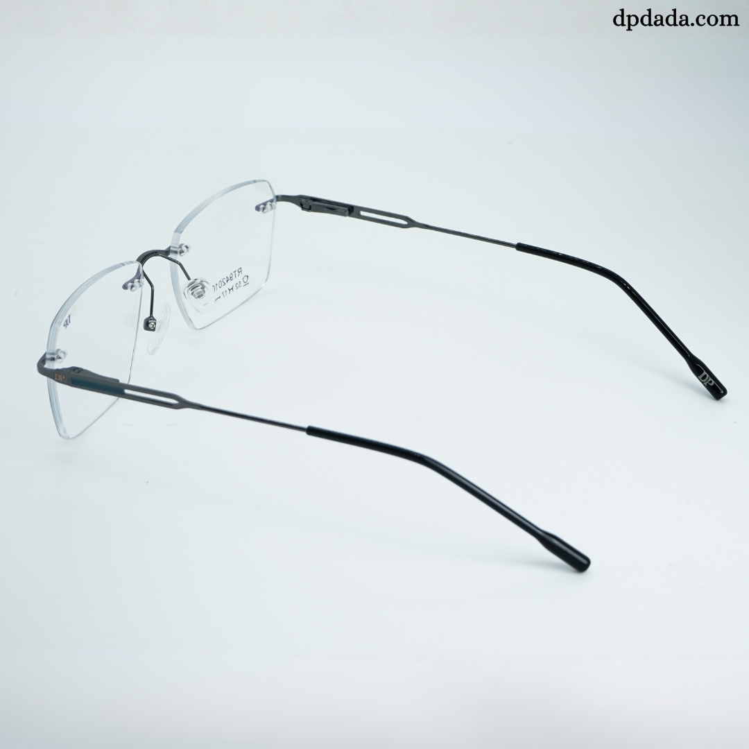 DP DADA.COM Rimless Spectacle Silver RT9420105