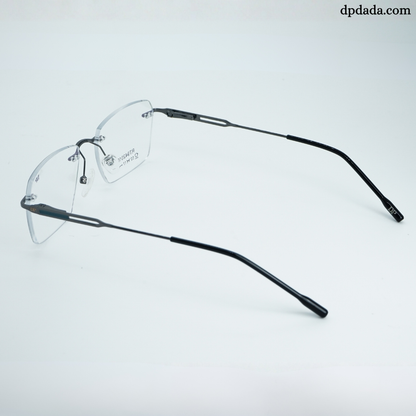DP DADA.COM Rimless Spectacle Silver RT9420105