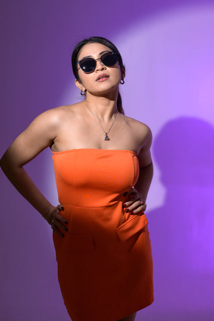DP Noir Edge Cat-Eye Sunglasses