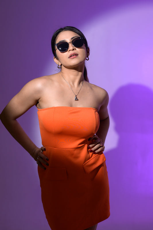 DP Noir Edge Cat-Eye Sunglasses