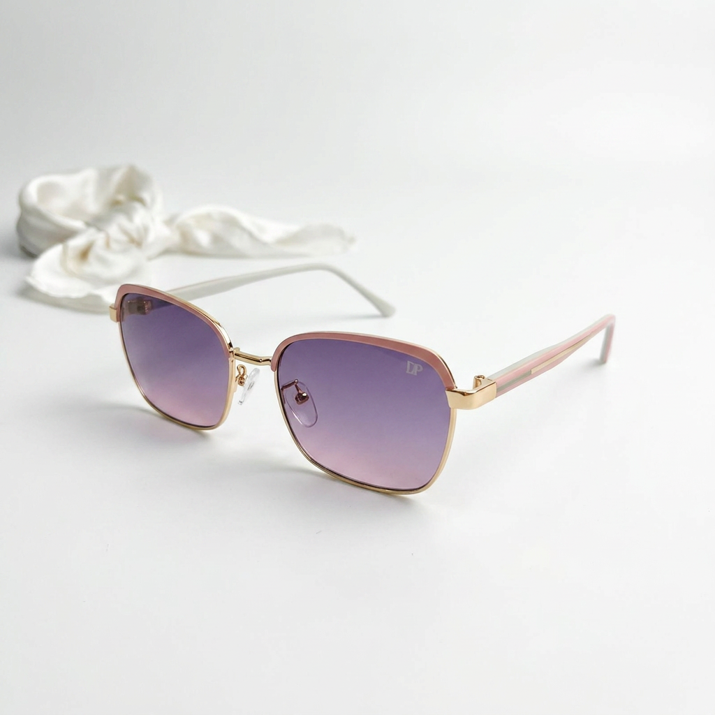 DP DADA DOT COM – Rectangle Hexo Sunglasses
