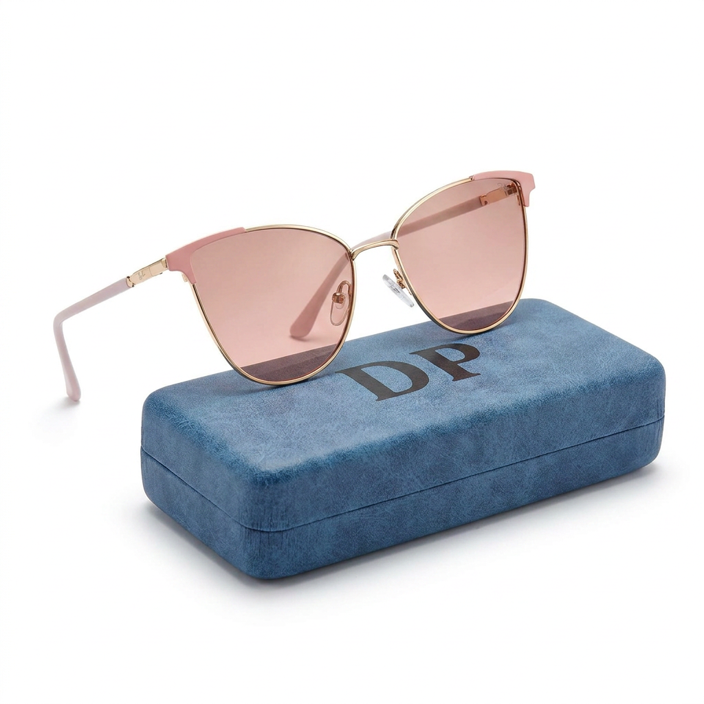 Blush Luxe Cat-Eye Sunglasses