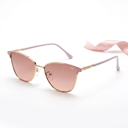 Blush Luxe Cat-Eye Sunglasses