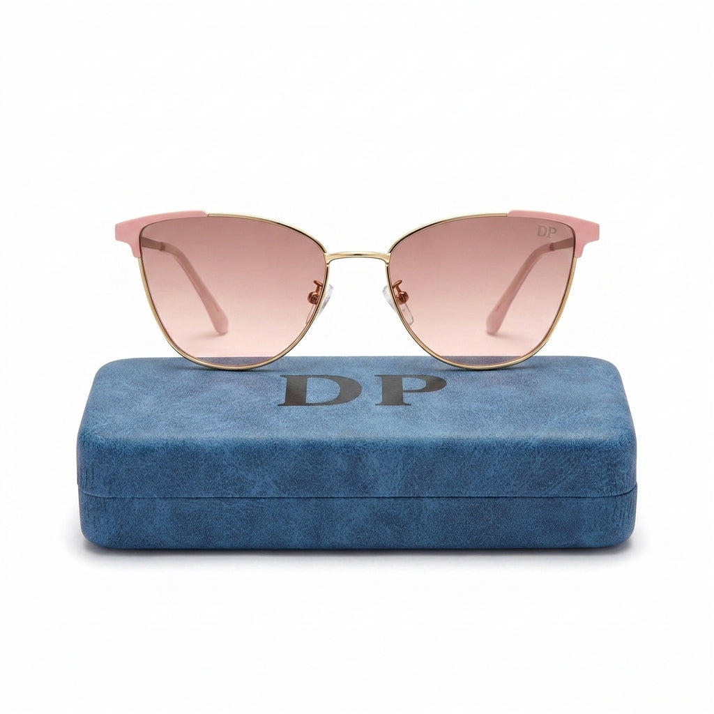 Blush Luxe Cat-Eye Sunglasses