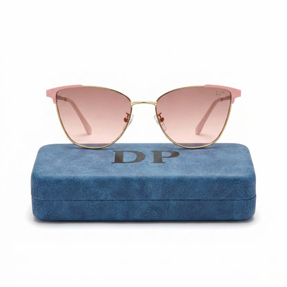 Blush Luxe Cat-Eye Sunglasses
